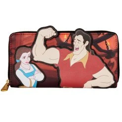 Top 10 🎉 Loungefly - Disney Villain Scene Series Gaston Ziparound Wallet 👏