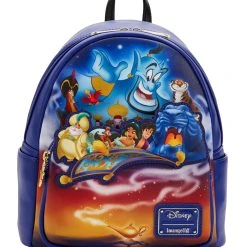 Discount π Loungefly - Disney Aladdin 30th Anniversary Mini π Backpack π