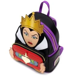 Cheap 👏 Loungefly - Disney Snow White And The Seven Dwarfs Evil Queen Cosplay Mini 🎒 Backpack ❤️ -Pink a la Mode Elegant Shop Angle2 257f2be8 1948 4e6e a425 e82656d49c4e 1200x