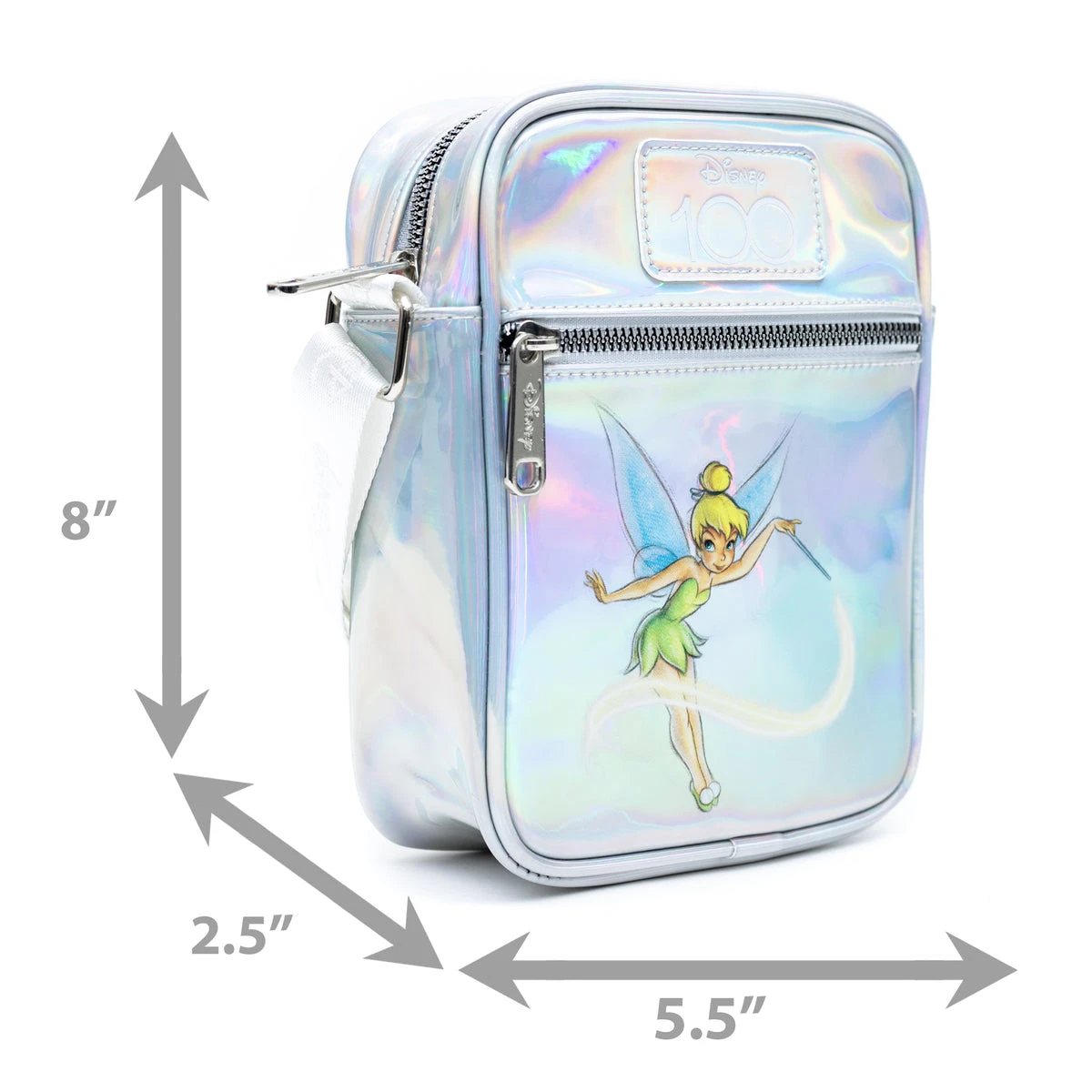Cheap π Buckle Down Disney 100 - Tinker Bell Holographic Crossbody Bag And ID/Coin Bag - PRESALE π 6 Cheap π Buckle Down Disney 100 - Tinker Bell Holographic Crossbody Bag And ID/Coin Bag - PRESALE π - Image 6