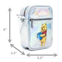 Deals ✨ Buckle Down Disney 100 - Winnie The Pooh Holographic Crossbody Bag And ID/Coin Bag - PRESALE 🔥 -Pink a la Mode Elegant Shop BagDimensions ab26ca9b e8b9 4684 81c0 0ed3be7a8f75 1200x