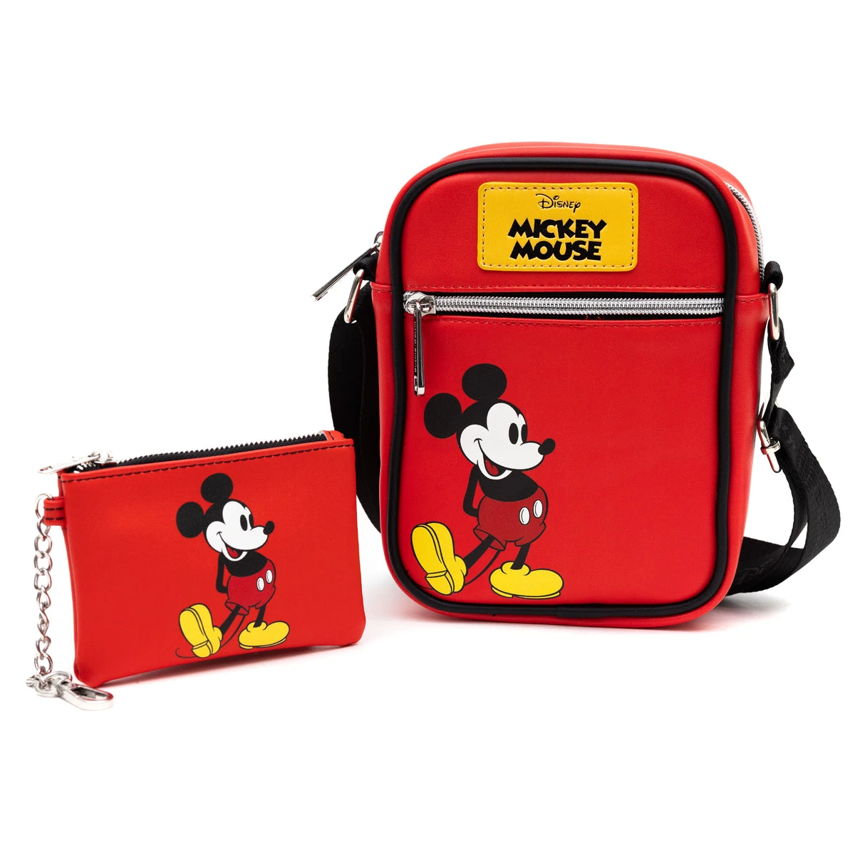 Cheapest π Buckle Down Disney Classic Mickey Mouse Deluxe Crossbody Bag & ID/Coin Keychain β¨ 1 Cheapest π Buckle Down Disney Classic Mickey Mouse Deluxe Crossbody Bag & ID/Coin Keychain β¨