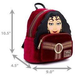 Wholesale 🎁 Loungefly - Disney Villains Tangled 👩 Mother Gothel Cosplay Mini 🎒 Backpack 🌟 -Pink a la Mode Elegant Shop Dimensions 0257daa3 b0b5 4f4a b66e de8fc722c9d8 1200x