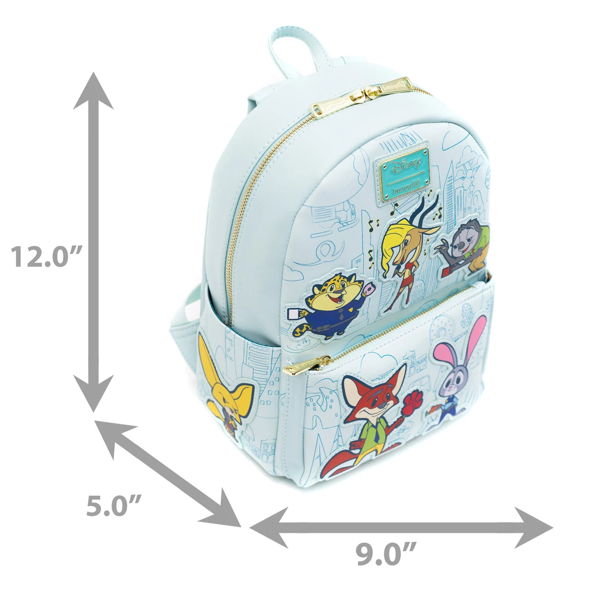 Cheap ๐ฅฐ Loungefly Disney Zootopia Mini ๐ Backpack ๐ 8 Cheap ๐ฅฐ Loungefly Disney Zootopia Mini ๐ Backpack ๐ - Image 8