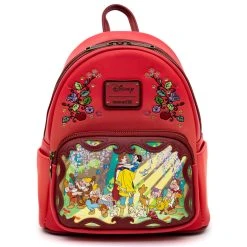 Cheap 🥰 Loungefly - Disney Princess Stories Series 3/12 Snow White And The Seven Dwarfs Mini 🎒 Backpack ✨