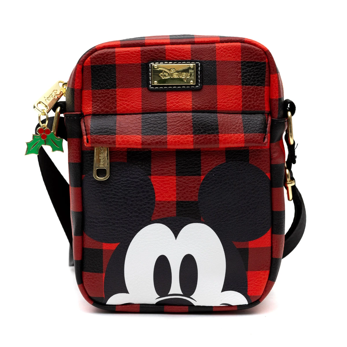 Deals ❤️ Buckle Down Disney Holiday Mickey Mouse Plaid Crossbody Bag 🔥 1 Deals ❤️ Buckle Down Disney Holiday Mickey Mouse Plaid Crossbody Bag 🔥