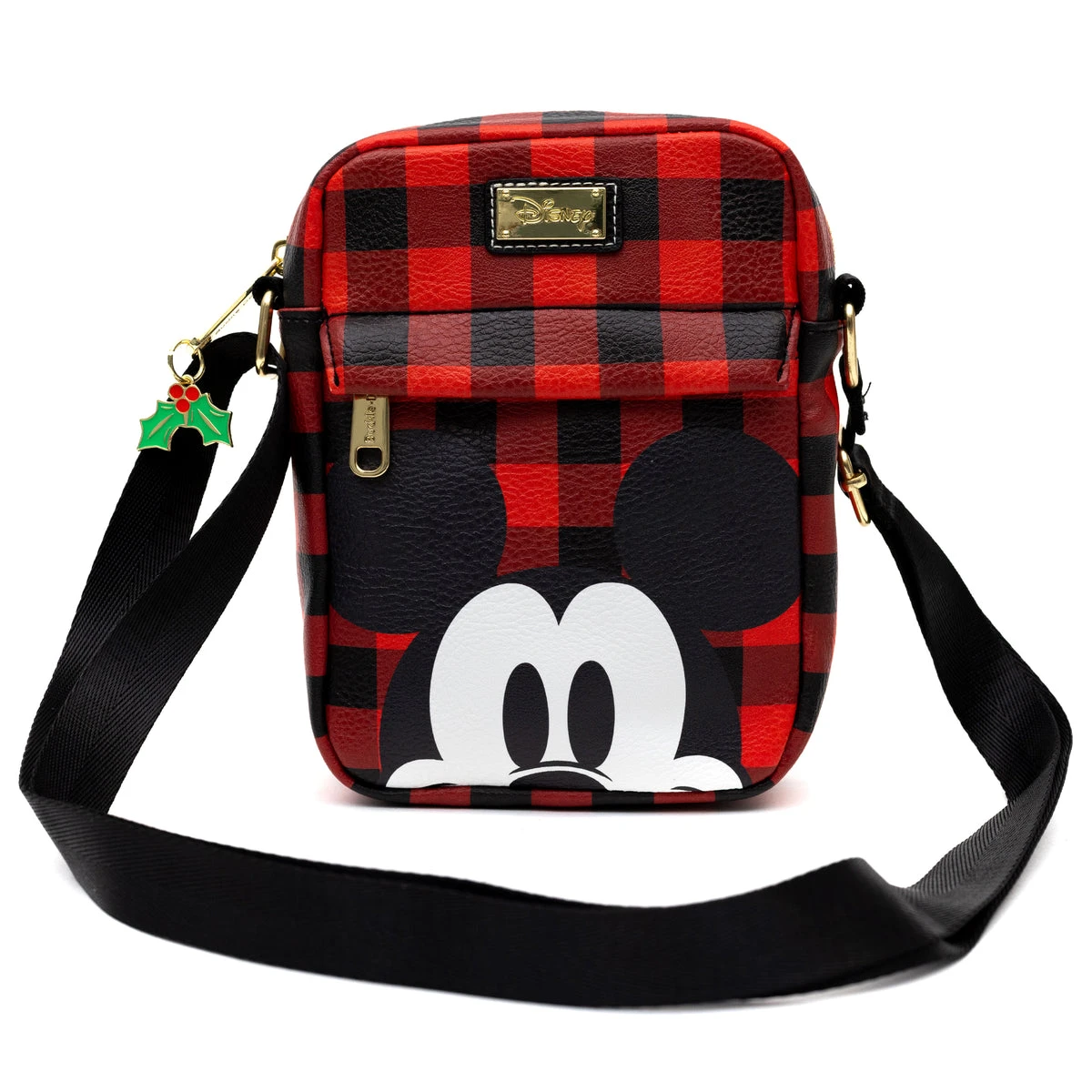 Deals ❤️ Buckle Down Disney Holiday Mickey Mouse Plaid Crossbody Bag 🔥 4 Deals ❤️ Buckle Down Disney Holiday Mickey Mouse Plaid Crossbody Bag 🔥 - Image 4