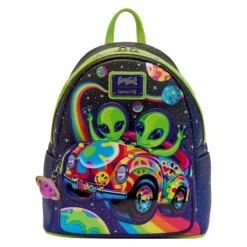 Flash Sale β€οΈ Loungefly - Lisa Frank Cosmic Alien Ride Mini π Backpack *PREORDER* β