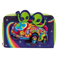 Budget 🎁 Loungefly - Lisa Frank Cosmic Alien Ride Zip Around Wallet *PREORDER* 😉