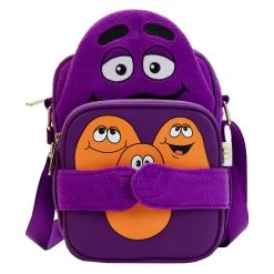 Flash Sale 🥰 Loungefly - McDonalds Grimace Cosplay Crossbuddy Bag *PREORDER* 👏