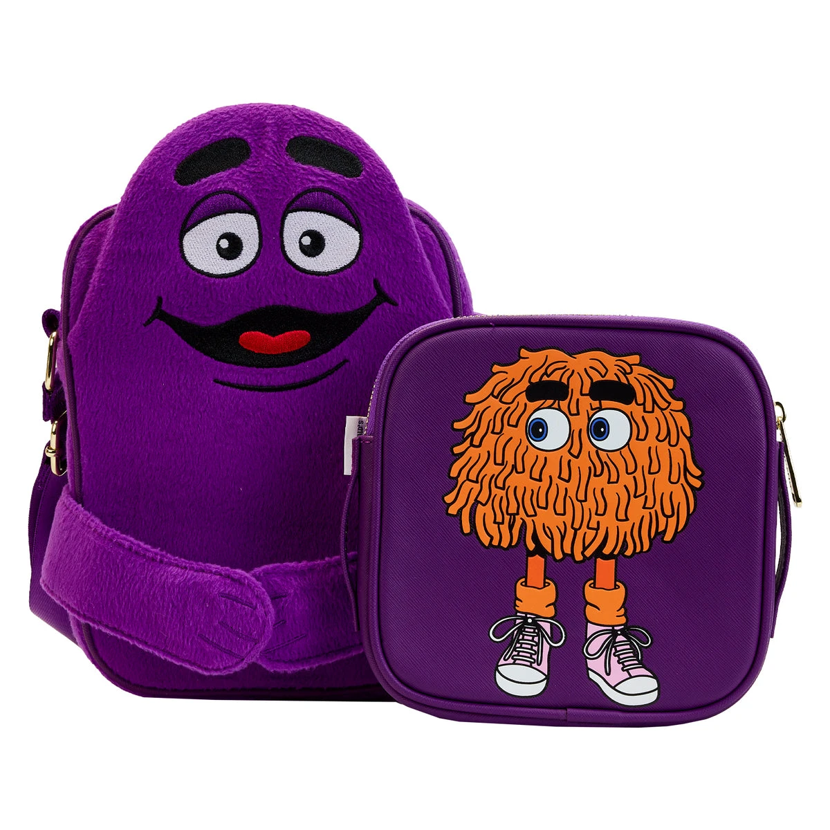 Flash Sale π₯° Loungefly - McDonalds Grimace Cosplay Crossbuddy Bag *PREORDER* π 6 Flash Sale π₯° Loungefly - McDonalds Grimace Cosplay Crossbuddy Bag *PREORDER* π - Image 6