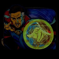 Hot Sale 🌟 Loungefly - Marvel Dr Strange Multiverse Wallet 👏 -Pink a la Mode Elegant Shop MVWA0162glow 1200x