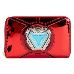 Deals 😍 Loungefly - Marvel Iron Man 15th Anniversary Cosplay Zip Around Wallet *PREORDER* 😍
