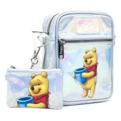 Deals β¨ Buckle Down Disney 100 - Winnie The Pooh Holographic Crossbody Bag And ID/Coin Bag - PRESALE π₯