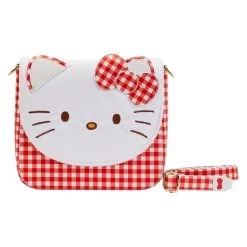 Budget π Loungefly - Sanrio Hello Kitty Gingham Cosplay Crossbody Bag *PREORDER* π₯