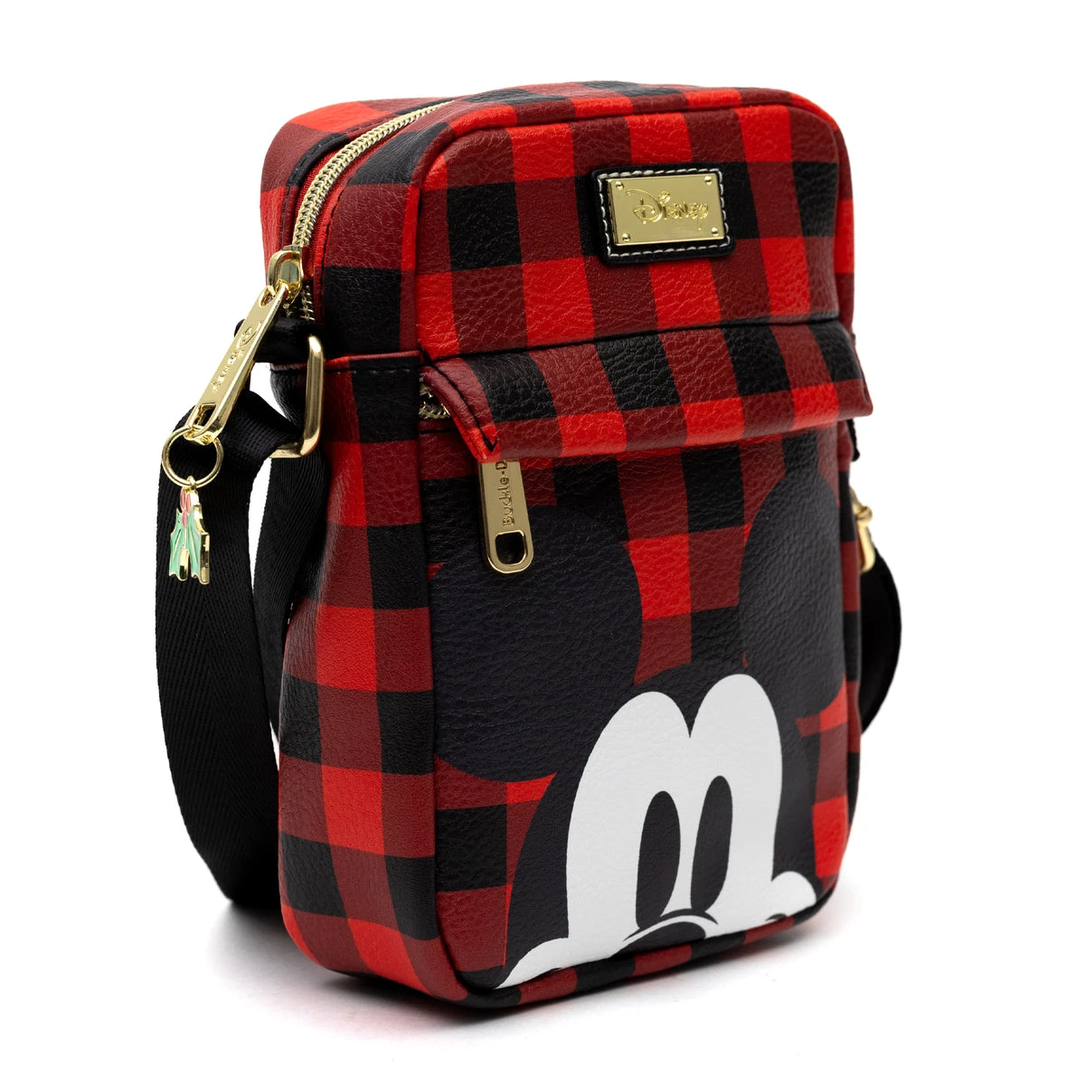 Deals ❤️ Buckle Down Disney Holiday Mickey Mouse Plaid Crossbody Bag 🔥 2 Deals ❤️ Buckle Down Disney Holiday Mickey Mouse Plaid Crossbody Bag 🔥 - Image 2
