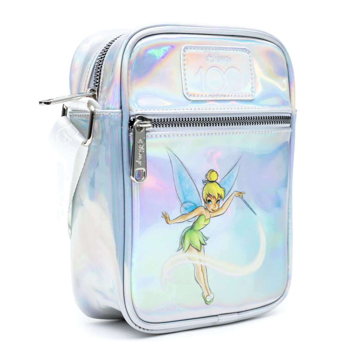 Cheap π Buckle Down Disney 100 - Tinker Bell Holographic Crossbody Bag And ID/Coin Bag - PRESALE π 3 Cheap π Buckle Down Disney 100 - Tinker Bell Holographic Crossbody Bag And ID/Coin Bag - PRESALE π - Image 3