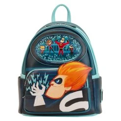 Best Sale 😀 Loungefly - Disney Pixar Moments Incredibles Syndrome Mini 🎒 Backpack *PREORDER* ✔️