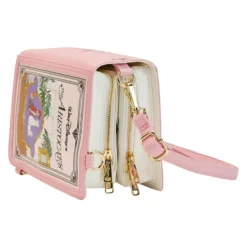 Discount 😀 Loungefly - Disney The Aristocats Classic Book Convertible Crossbody Mini 🎒 Backpack *PREORDER* ❤️ -Pink a la Mode Elegant Shop WDTB2719 LFDISNEYTHEARISTOCATSCLASSICBOOKCONVERTIBLECROSSBODY3426SIDE 1200x