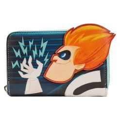 Hot Sale ⌛ Loungefly - Disney Pixar Moments Incredibles Syndrome Zip Around Wallet *PREORDER* ✔️