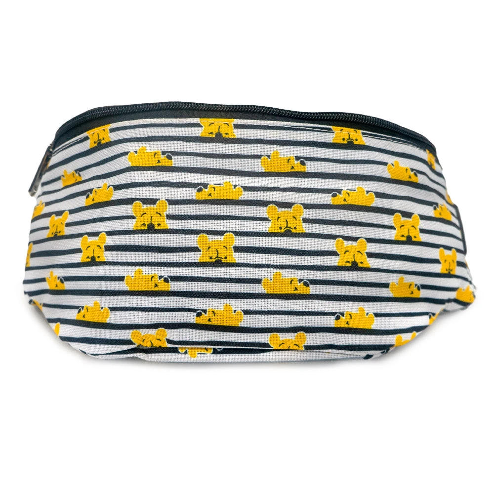 Outlet π Buckle-Down Fanny Pack - Winnie The Pooh Peeking Stripes White Black β¨ 1 Outlet π Buckle-Down Fanny Pack - Winnie The Pooh Peeking Stripes White Black β¨