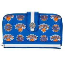 Buy 🛒 Loungefly - NBA New York Knicks Debossed Logo Wallet 😀