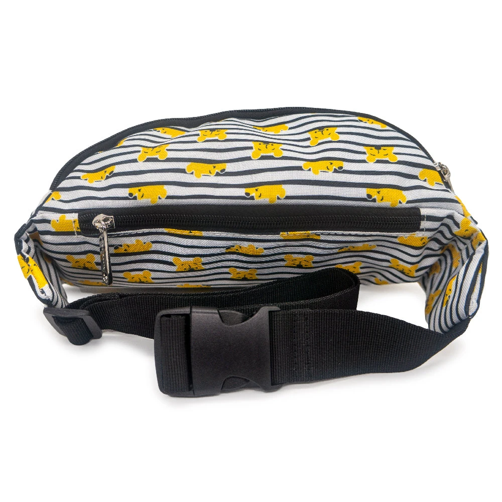 Outlet π Buckle-Down Fanny Pack - Winnie The Pooh Peeking Stripes White Black β¨ 3 Outlet π Buckle-Down Fanny Pack - Winnie The Pooh Peeking Stripes White Black β¨ - Image 3