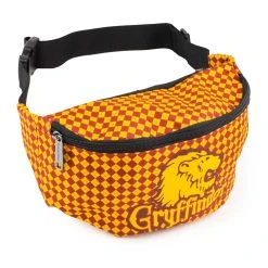 Coupon 🌟 Buckle-Down Fanny Pack - Harry Potter Gryffindor Lion With Shield Argyle Gold Burgundy 👏